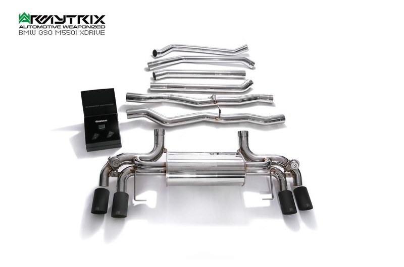 2019 Bmw 5 Series G30 M550i Xdrive Armytrix Performance Exhaust