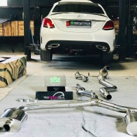 w205 exhaust upgrade