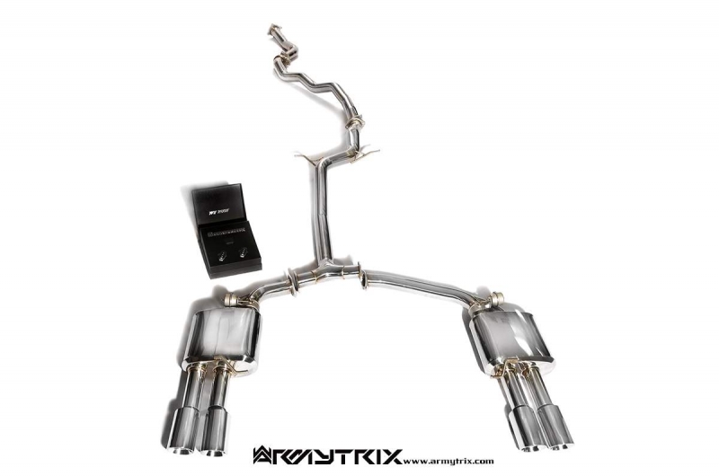 Audi A4 B8 Armytrix Exhaust Tuning Review Price