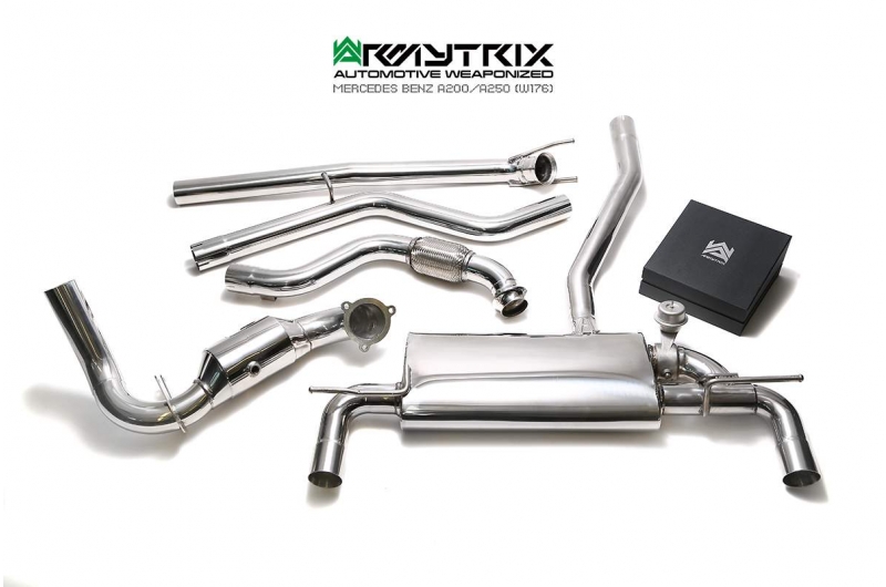 mercedes a250 exhaust upgrade