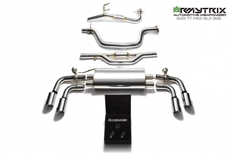 audi tt mk2 exhaust upgrade