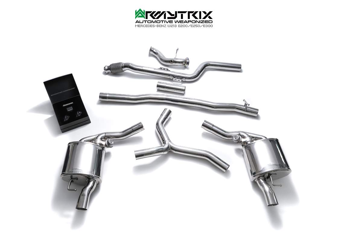 mercedes exhaust systems